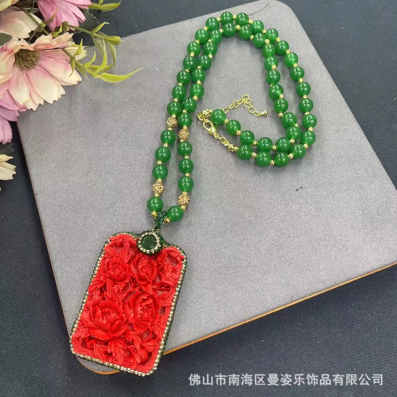Bunga peony baru merek merah r - Body Jewelry Brands ulasan dan harga