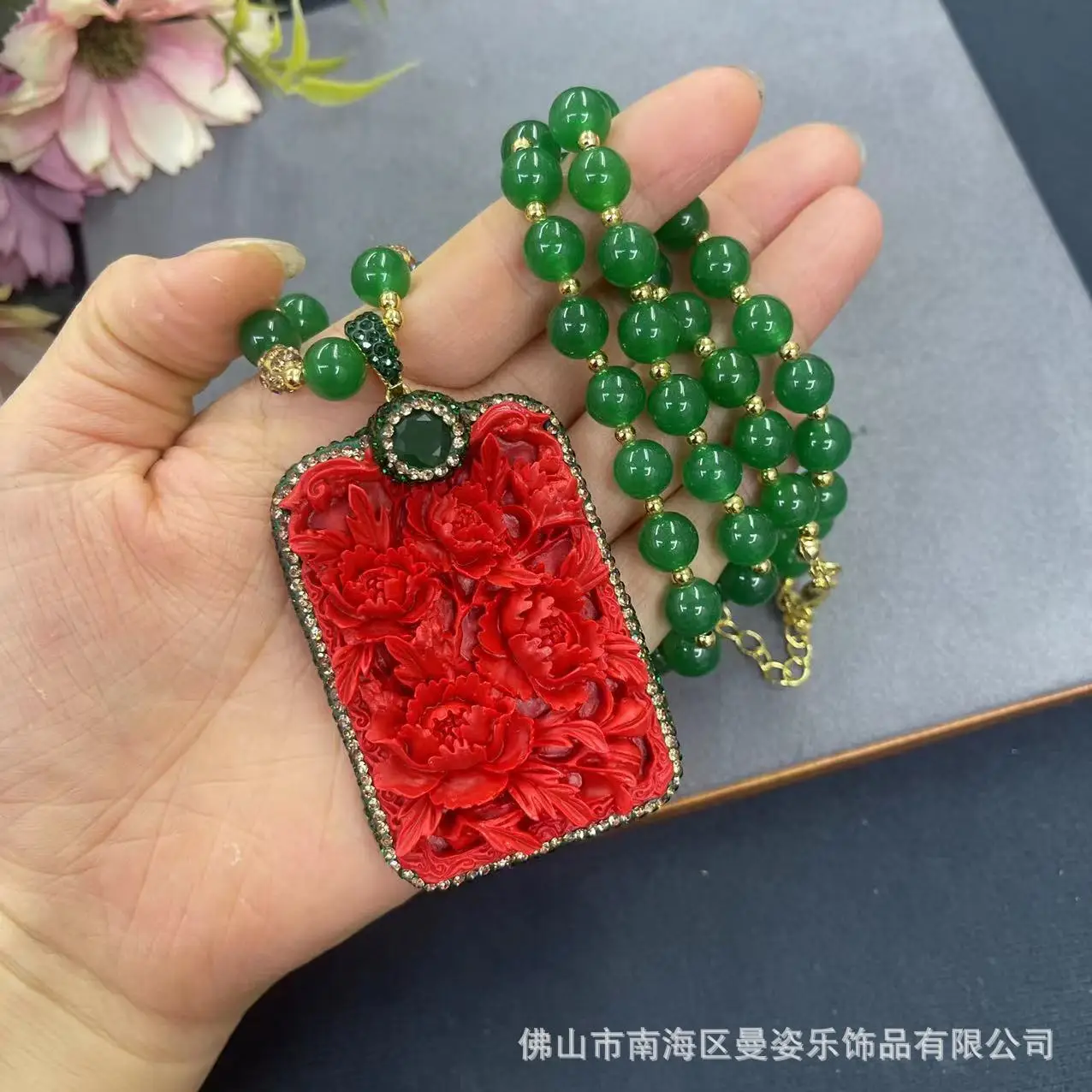 Bunga peony baru merek merah r - Body Jewelry Brands ulasan dan harga