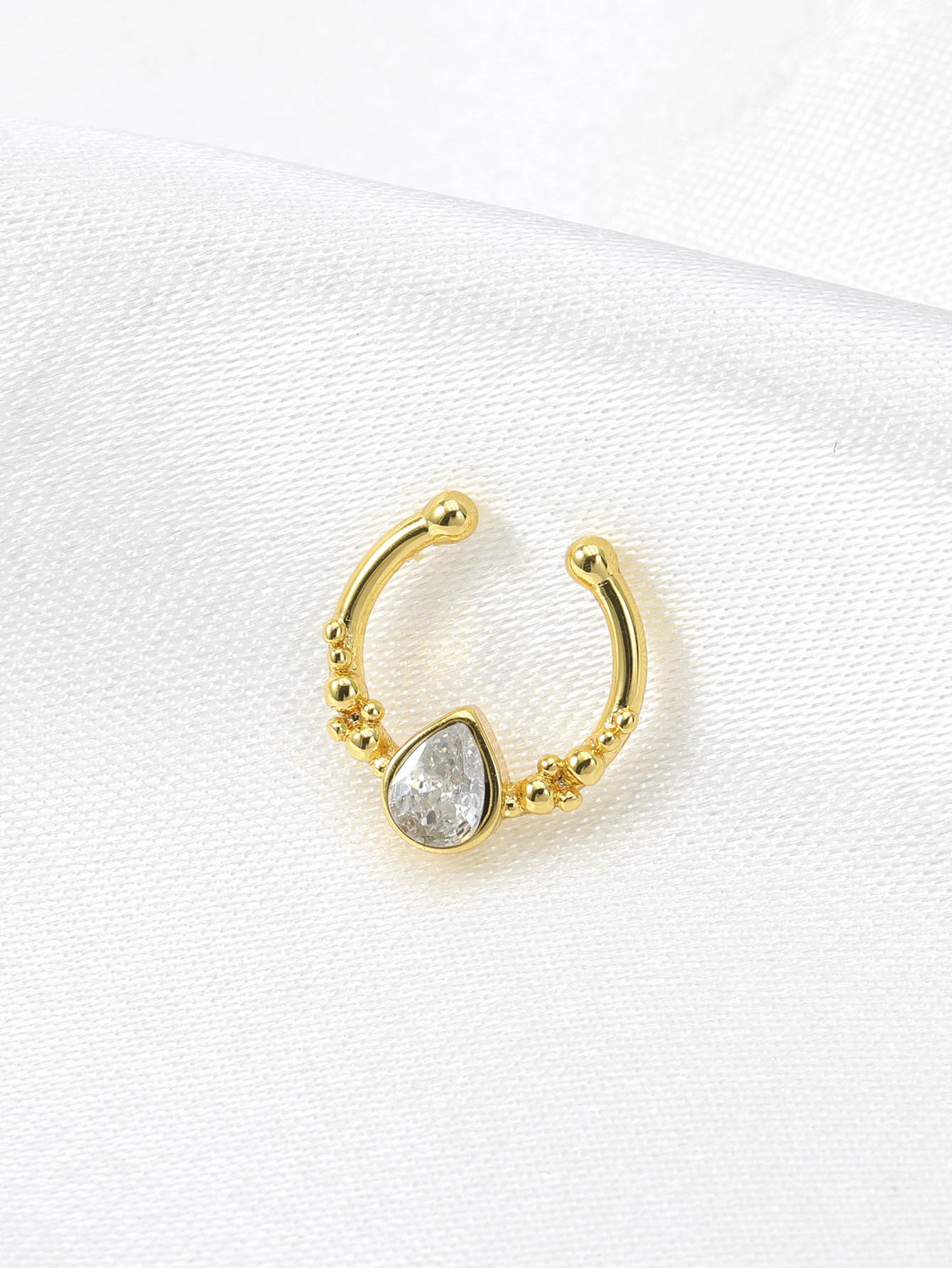 Cincin hidung palsu tetesan ai - Body Jewelry Nose Ring ulasan dan harga