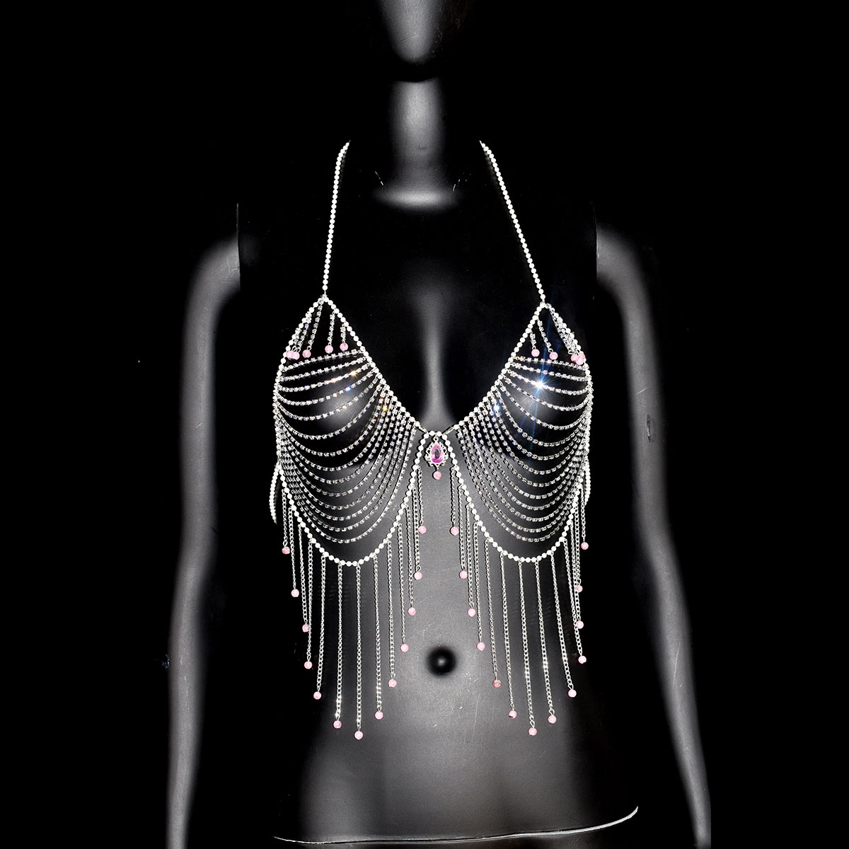 Perhiasan Bra Berlian Imitasi  - Body Jewelry Bra ulasan dan harga