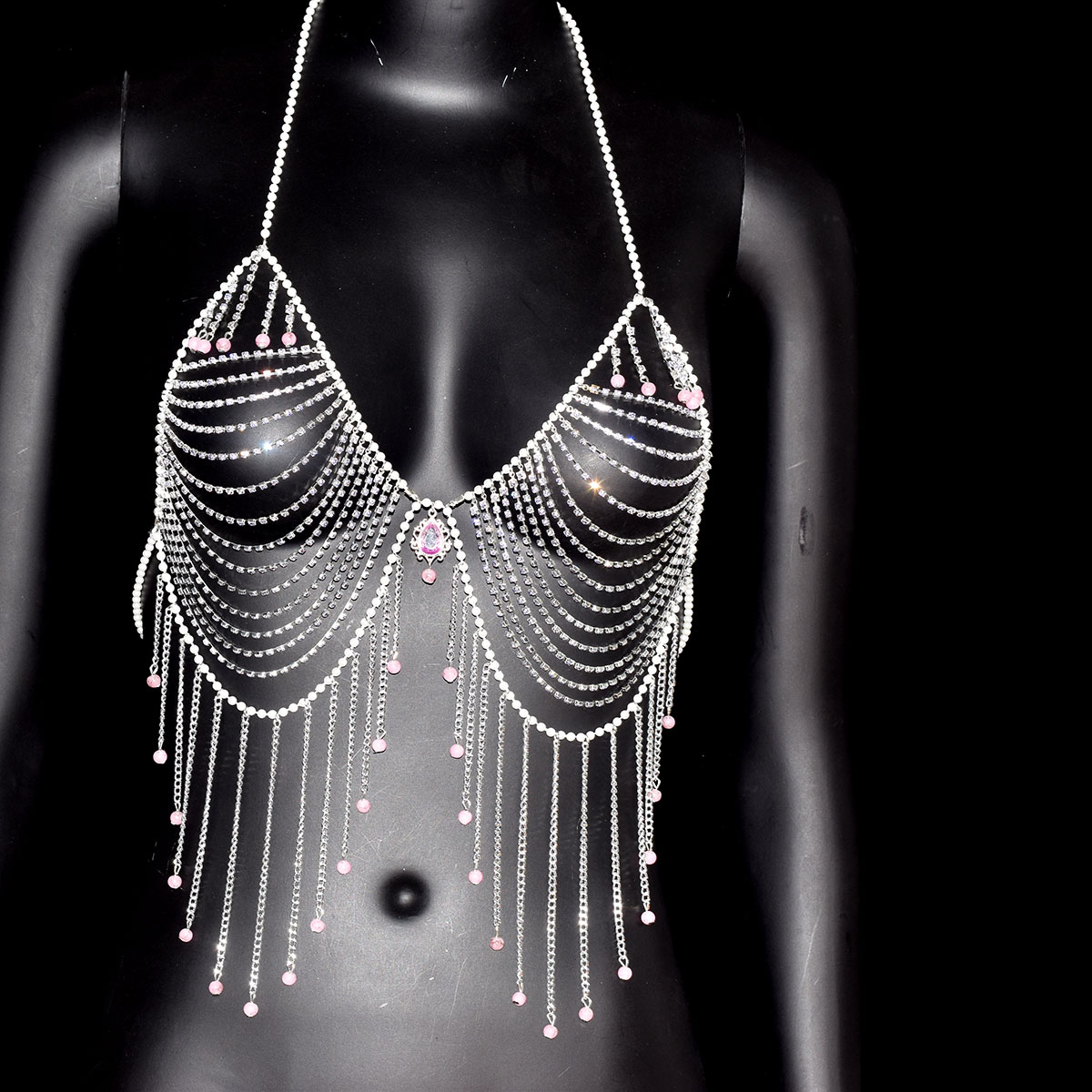 Perhiasan Bra Berlian Imitasi  - Body Jewelry Bra ulasan dan harga