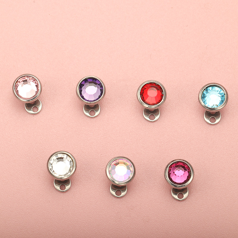G23 Tindik Titanium Dasar Jang - Body Jewelry Dermal ulasan dan harga