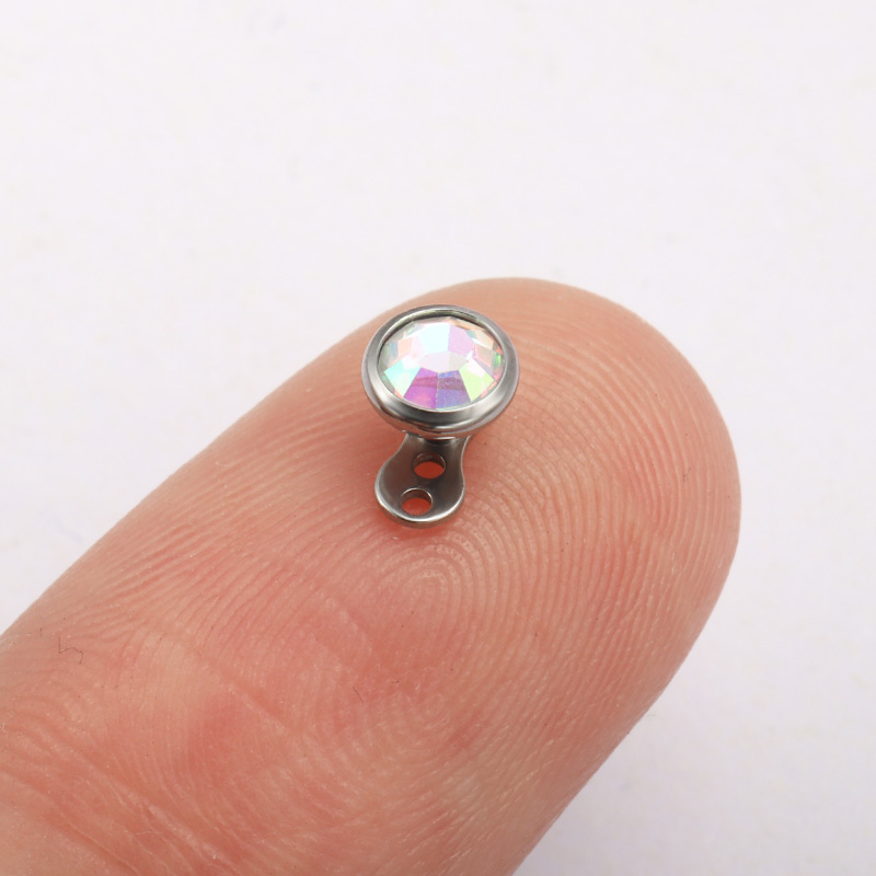 G23 Tindik Titanium Dasar Jang - Body Jewelry Dermal ulasan dan harga