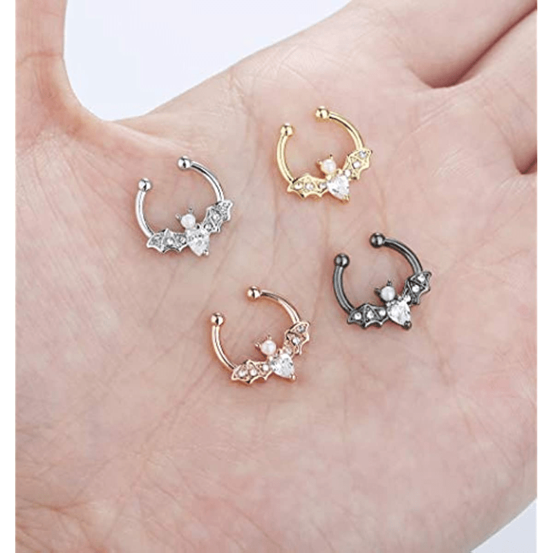 EVISPOL Cincin Septum Palsu Ke - Body Jewelry Nose Ring ulasan dan harga