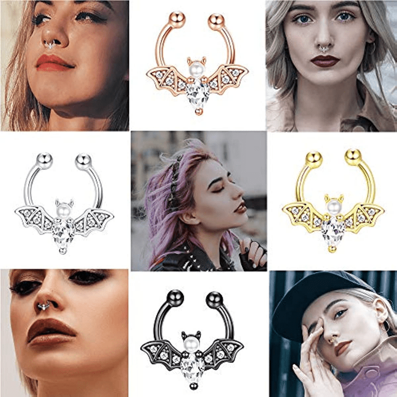 EVISPOL Cincin Septum Palsu Ke - Body Jewelry Nose Ring ulasan dan harga