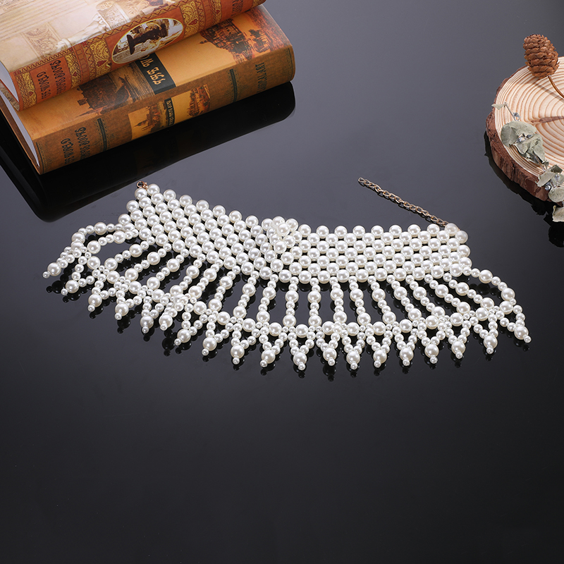 Kalung fashion mutiara aksesor - Body Jewelry Brands ulasan dan harga